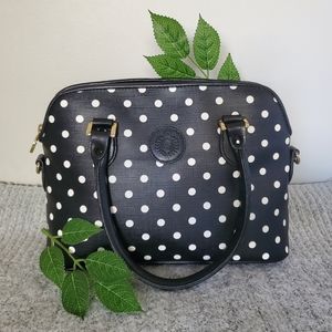 Vintage Liz Claiborne Polka Dot Crossbody Purse